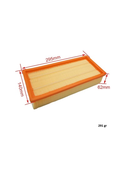 Elektrikli Süpürge Eco Panel Filtresi Krcher Nt 65/2 İle Uyumlu