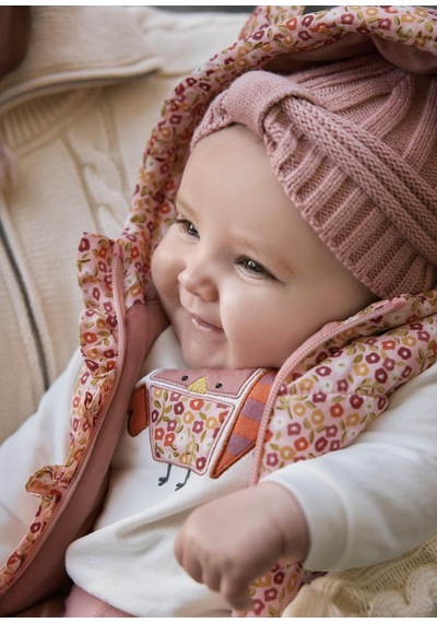 Mayoral Newborn Kız Bebek Yelekli Eşofman Takım Pembe Pembe