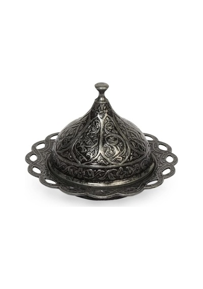 Kubbeli Osmanlı Tasarımlı Şekerlik Kapaklı Metal Şeker, Çikolata Ve Lokum Kabı Kahve Sunumları İçin Dekoratif Şekerlik Siyah Çok Renkli Kubbeli Osmanlı Tasarımlı Şekerlik Kapaklı Metal Şeker, Çikolata Ve Lokum Kabı Kahve Sunumları İçin Dekoratif Şekerlik Siyah Çok Renkli
