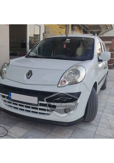 Renault Kangoo 2 2008-2021 Uyumlu Üniversal Laguna Lip Esnek Ön Lip 2 Parça Tampon Altı Dil Karlık Ön Ek 00 Şüscaroto Aksesuar