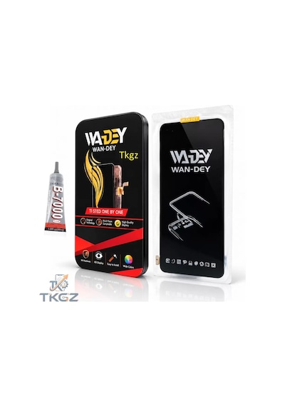 Wan Dey - Tecno Smart 5 Uyumlu Lcd Ekran Dokunmatik Servıce Pack Lcd + B-7000