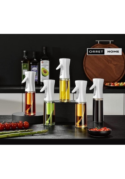 Ayrex Sprey Yağdanlık Cam Şişe Yağ Püskürtücü 225 Ml Airfryer Kızartma Izgara Salata İçin Yağlık Diğer