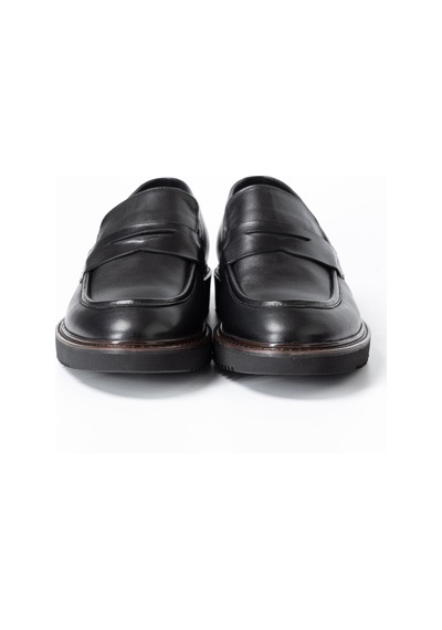 Black Bambi Klasik Ayakkabı Erkek Ka-26y-c4650 John May Casual Shoe Siyah