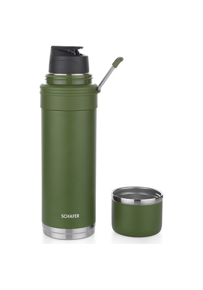 Schafer Iron Man Termos 650 Ml-yeşil