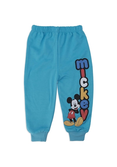 Bebelop Erkek Bebek Mickey Mouse Baskılı Yazılı 2'li Alt Üst Takım 001