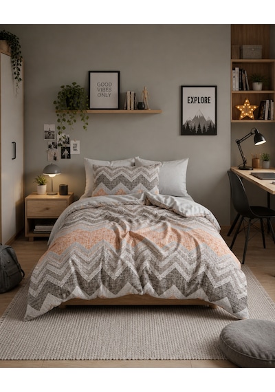 Mystory Home Lastikli Çarşaflı Tek Kişilik Nevresim Takımı Superior