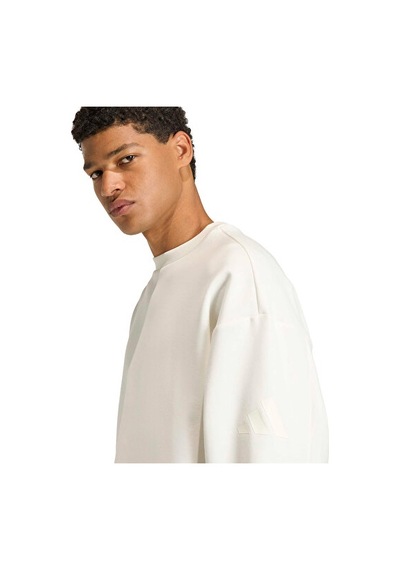 Adidas M Sl Sk Crew Erkek Günlük Sweatshirts Kf8585 Beyaz Beyaz