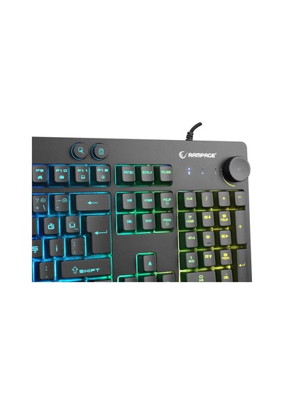 Kb-gx65 Sımula Usb Rgb Aydınlatmalı 4 Makro Tuşlu Bilek Destekli Gaming Oyuncu Klavyesi