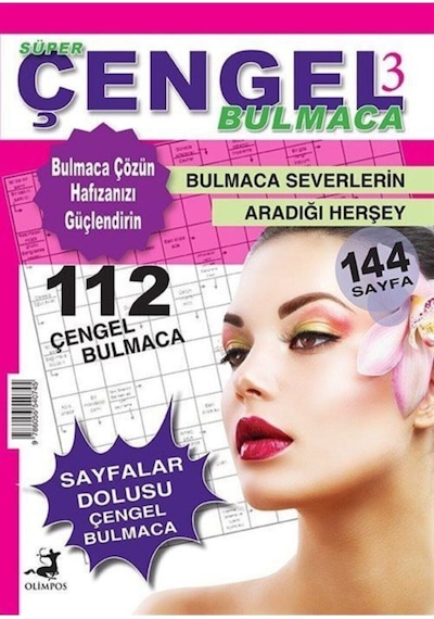 Süper Çengel Bulmaca 3- Olimpos Yayınları