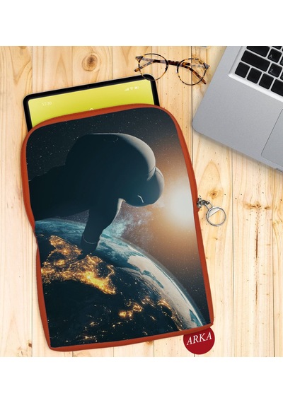 Bk Gift Dünya Tasarımlı Taşınabilir Koruyucu Tablet Kılıfı & Orga (531952891)