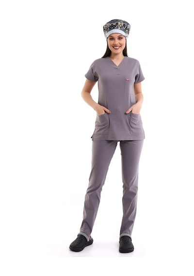 Bflex Yarasa Kol Forma Takım - 4818 Gri-6106