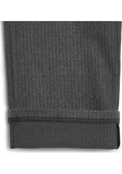 Beli Lastikli Füme Kız Çocuk Eşofman Altı - Rahat Geniş Paça Kalın Kumaş 7-8-9-10-11-12-13-14 Yaş Cmrc103 Füme