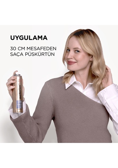 Wellaflex 2 Days Volume 2 Gün Boyunca Hacim Veren Saç Spreyi Extra Strong Hold - 75 Ml