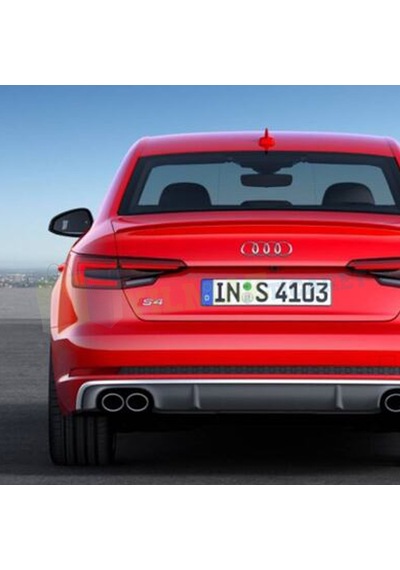 Audi S4 Arka Bagaj Arma Logo Amblem Paslanmaz Çelik Yüksek Kalite