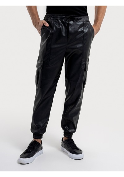 Regular Fit Erkek Pantolon Siyah