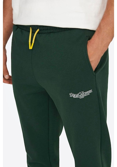 Only & Sons Onsriley Pamuklu Lastikli Paça Sweat Pants Yeşil Eşofman Altı - 22030142 Yeşil Only & Sons Onsriley Pamuklu Lastikli Paça Sweat Pants Yeşil Eşofman Altı - 22030142 Yeşil