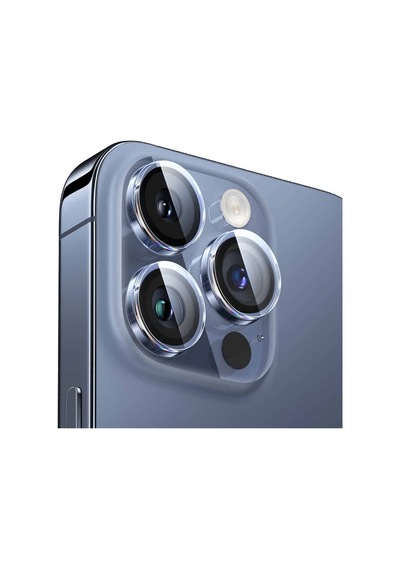 Baseus Apple iPhone 15 Pro Uyumlu -15 Pro Max İçin Corning Serisi Hd Cam Kamer