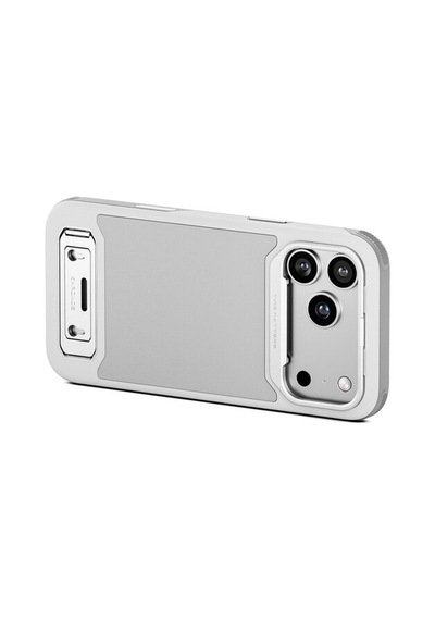 Khronos Lite Apple iPhone Uyumlu 17 Pro Max Case Light Gray