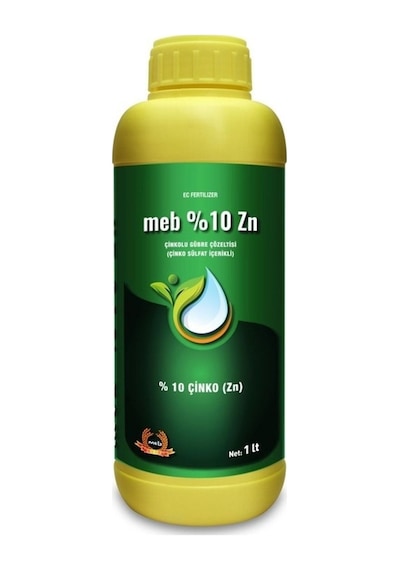 Meb %10 Zn Çinkolu Sıvı Yaprak Gübresi 1 Litre