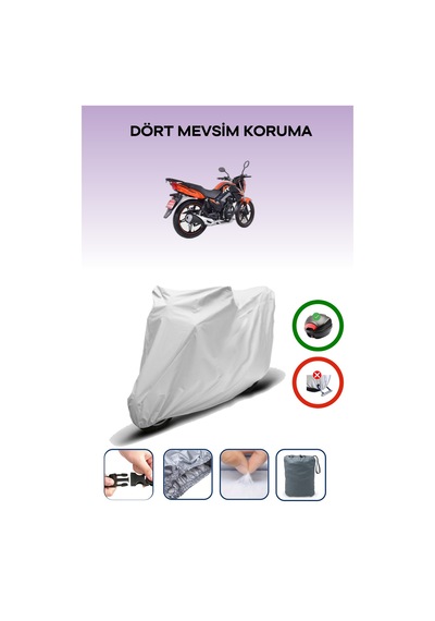 Arora Ar 06 Arka Çanta Uyumlu Motosiklet Branda Su Geçirmez Dayanıklı Kumaş