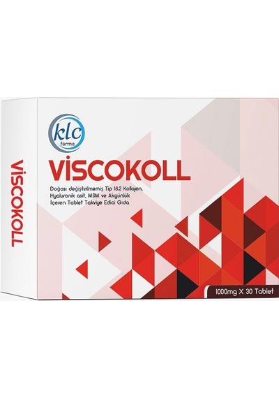 Klc Farma Viscokoll Kollajen 30 Tablet