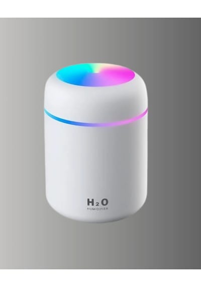 Hubrendy Tekno Led Işıklı Sessiz Masaüstü Nemlendirici 3 Buhar Modu