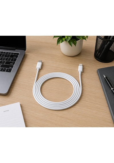 Type-c To Lightning Şarj Kablosu 3 Metre Hızlı Şarj Ve Usb Veri Aktarım Kablosu, High Speed Charging Destekli Uzun Genel Type-c To Lightning Şarj Kablosu 3 Metre Hızlı Şarj Ve Usb Veri Aktarım Kablosu, High Speed Charging Destekli Uzun Genel