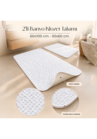 2'li Banyo Klozet Takımı Beyaz