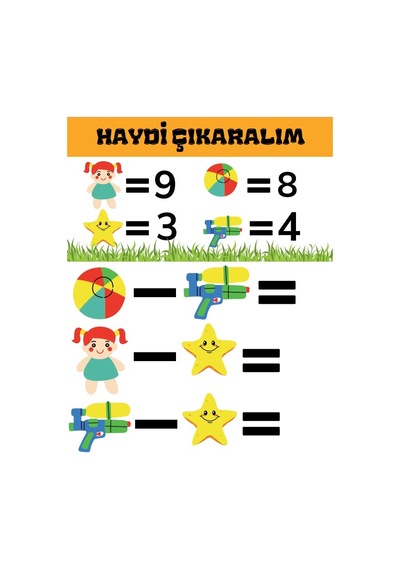 Okul Öncesi Ve Birinci Sınıf En Süper Matematik Aktivite Kitap Se