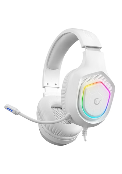 Rampage Rm-k90 Vector Beyaz Rgb Led Type-c Gaming Mikrofonlu Oyun