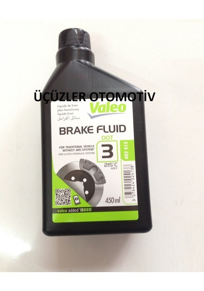 Dot3 Fren Hidroliği Valeo 450Ml Dot 3