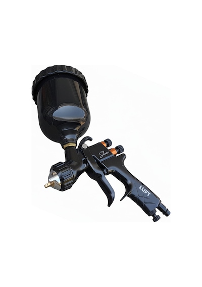 Ab34 Black Shine Üstten Depolu Profesyonel Boya Tabancası - 1.3 Mm - 600 Ml