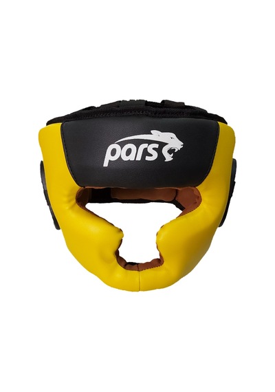 Parsspor Pars Protec Tam Koruyucu Kapalı Antrenman Kaskı Siyah Sarı