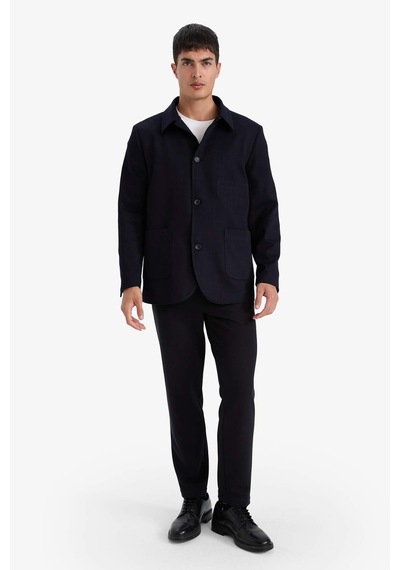 Defacto Tailored Fit Pantolon D3695ax26spbk27 Siyah-bk27