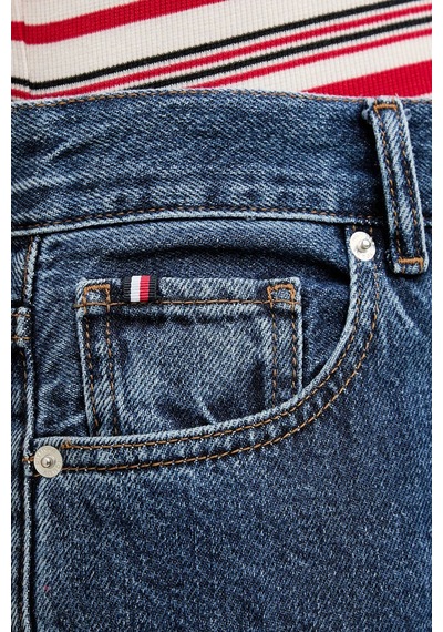 Tommy Hilfiger Bayan Kot Pantolon Ww0ww47695 1a5 Mavi Mavi
