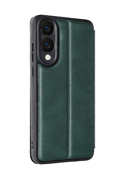 Samsung Galaxy Uyumlu S25 Edge Flip Cover - Koyu Yeşil Bzsxx00 1