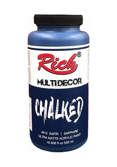 Rich Multi Decor Chalked Akrilik Boya 500Ml 4612 Safir