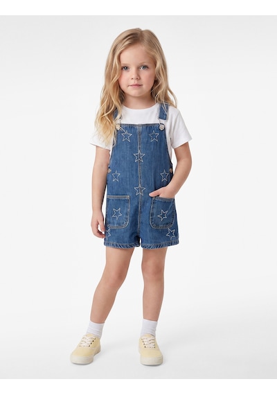Koton Cepli Yıldız İşlemeli Pamuklu Kare Yaka Askılı Denim Salopet Tulum Orta İndigo 7wmg80003ad Koton Cepli Yıldız İşlemeli Pamuklu Kare Yaka Askılı Denim Salopet Tulum Orta İndigo 7wmg80003ad
