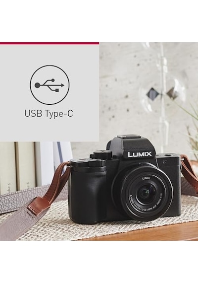 Panasonic Lumix DC-G100DKEGK Micro Four Thirds Aynasız Kamera