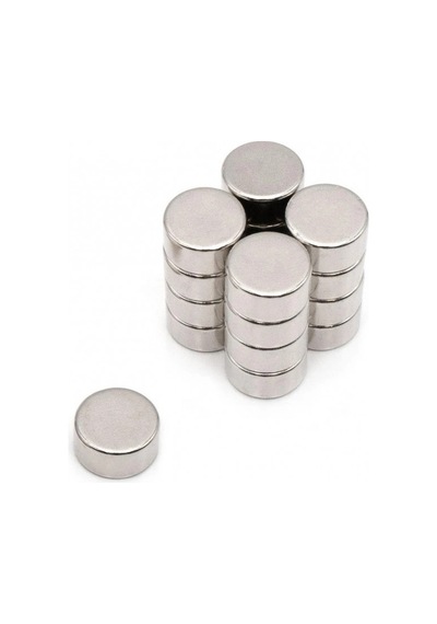 Ø6x3 Mm Neodimyum Yuvarlak Mıknatıs-10 Adet