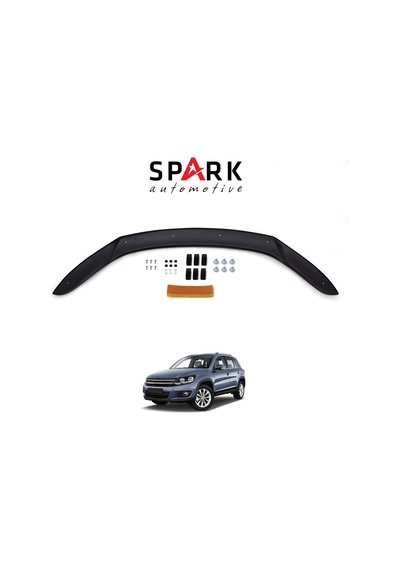 Volkswagen Tiguan 2012-2015 Yıl Aralığı Uyumlu Kaput Rüzgarlığı 4mm