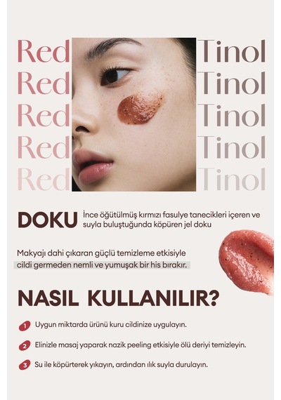 Missha Retinol Ve Kırmızı Fasulye Özlü Gözenek Arındırıcı Yıkama Köpüğü 120 ML