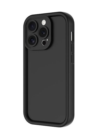 Apple Uyumlu iPhone 15 Pro Max Kılıf Kamera Korumalı Zore Ananas Kapak Mürdüm