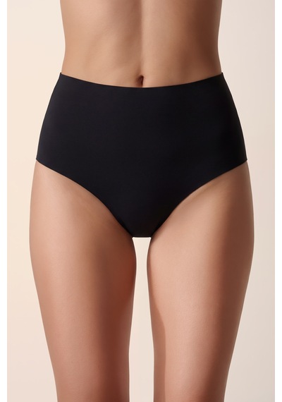 Suwen 3lü Invisible Lazer Kesim Yüksek Bel Slip Külot St0054601a361 Siyah / Siyah / Siyah