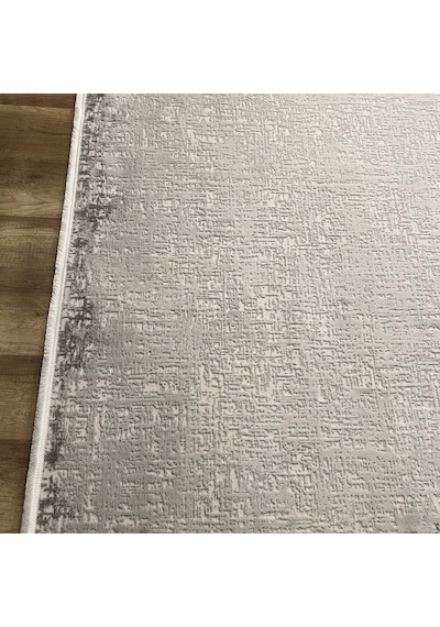 Apex Azur 6551 Gri Modern Makina Halısı Gri