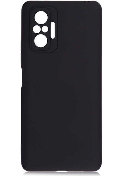 Noktaks - Xiaomi Uyumlu Xiaomi Redmi Note 10 Pro - Kılıf Mat Renkli Esnek Premier Silikon Kapak - Siyah