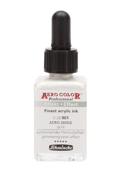 Schmincke Aero Color Shine Gold 901 Mürekkep 28ml