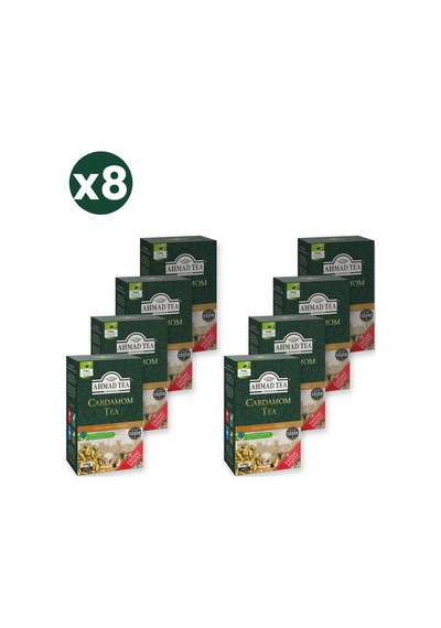 Ahmad Tea Cardamom Tea 400 G Dökme Çay 8'li Ekonomik Paket Toplam 3200 Gram Dökme Çay