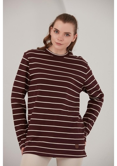 Alexander Gardi Alexandergardı Çizgili Sweatshirt (E22-73201)