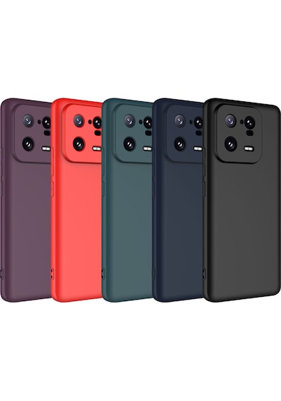Xiaomi Mi 13 Pro Kılıf Zore Mara Lansman Kapak Koyu Mor